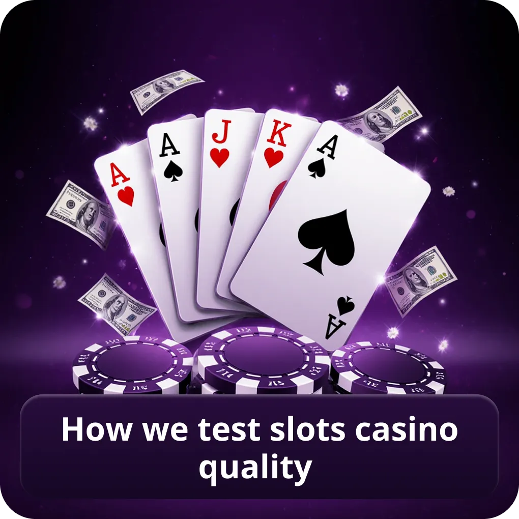 How we test slots casino quality
