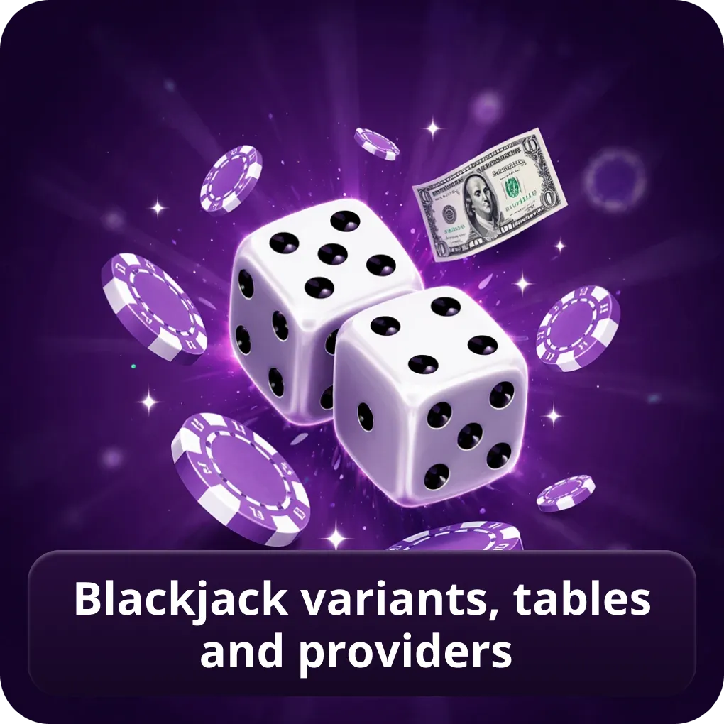 Blackjack variants, tables and providers comparison Blackjack variants, tables and providers