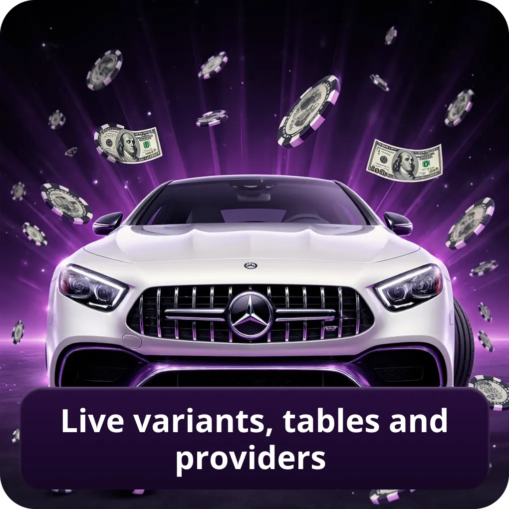 Live variants, tables and providers