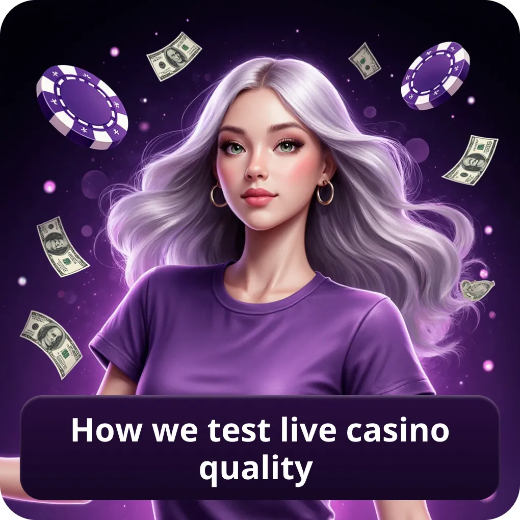How we test live casino quality