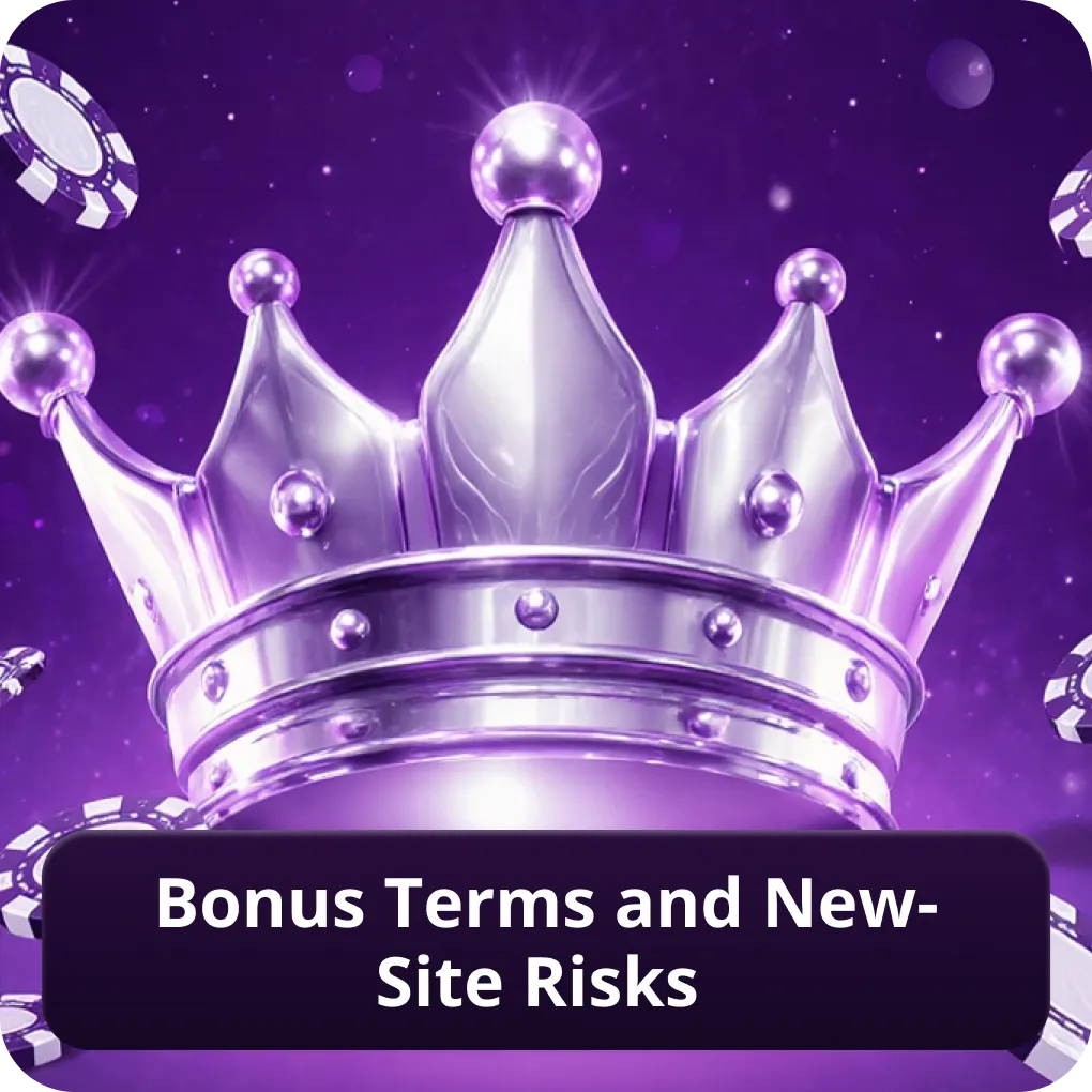 Bonus terms and new-site risks