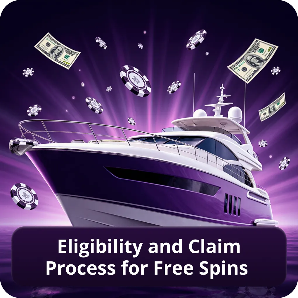 Eligibility and claim process for free spins