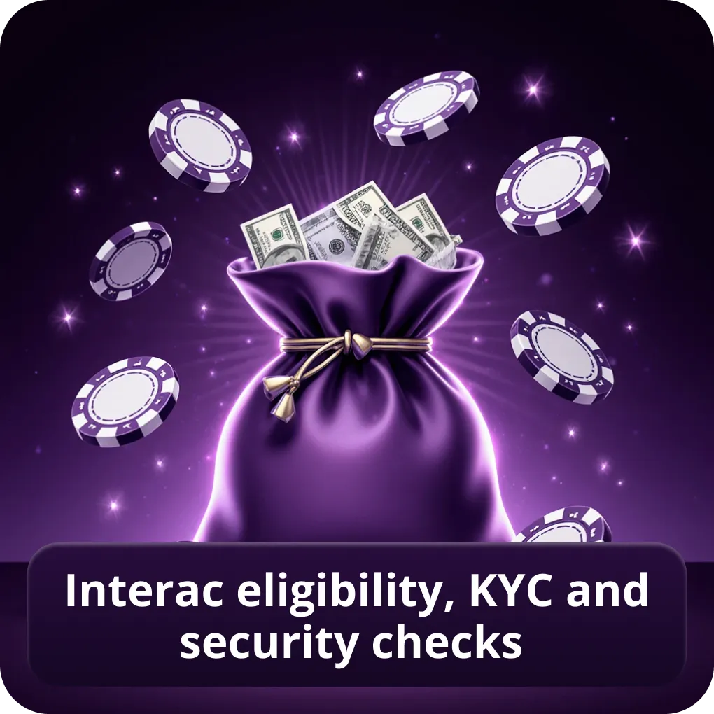 Interac Eligibility, KYC and Security Checks