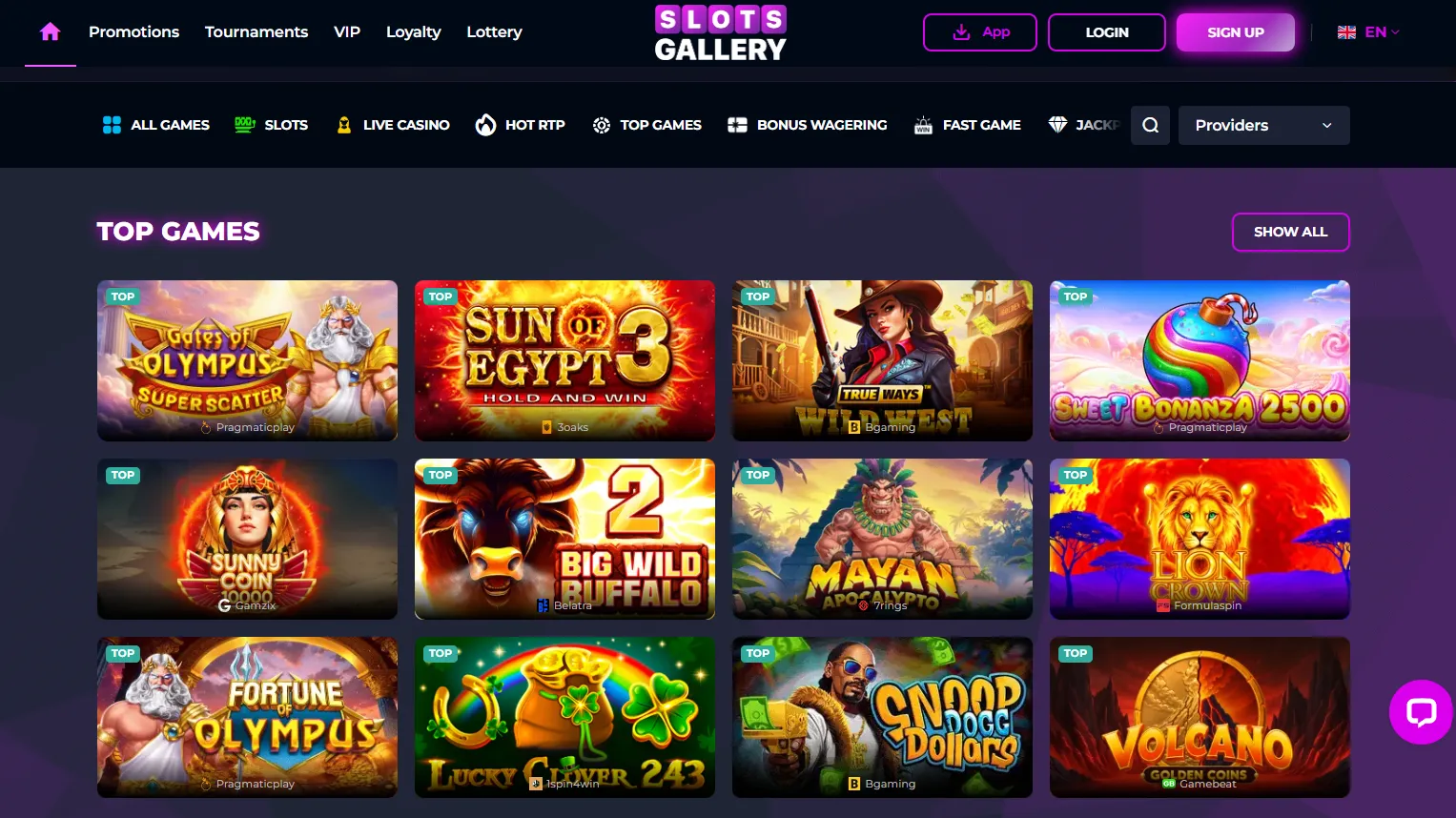 Slots Gallery — best for catalogue depth — Mastercard casinos Canada extensive game selection Slots Gallery — best for catalogue depth — Mastercard casinos Canada
