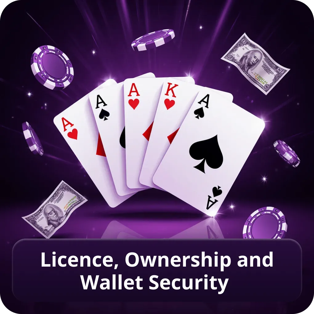 Licence, ownership and wallet security