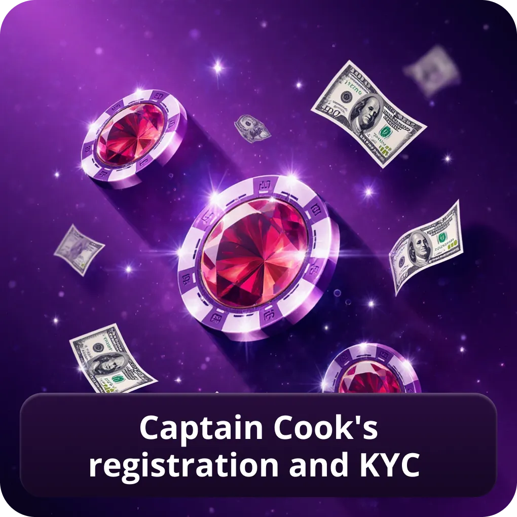 Captain Cook's Casino review Canada registration and KYC process overview Captain Cook's registration and KYC