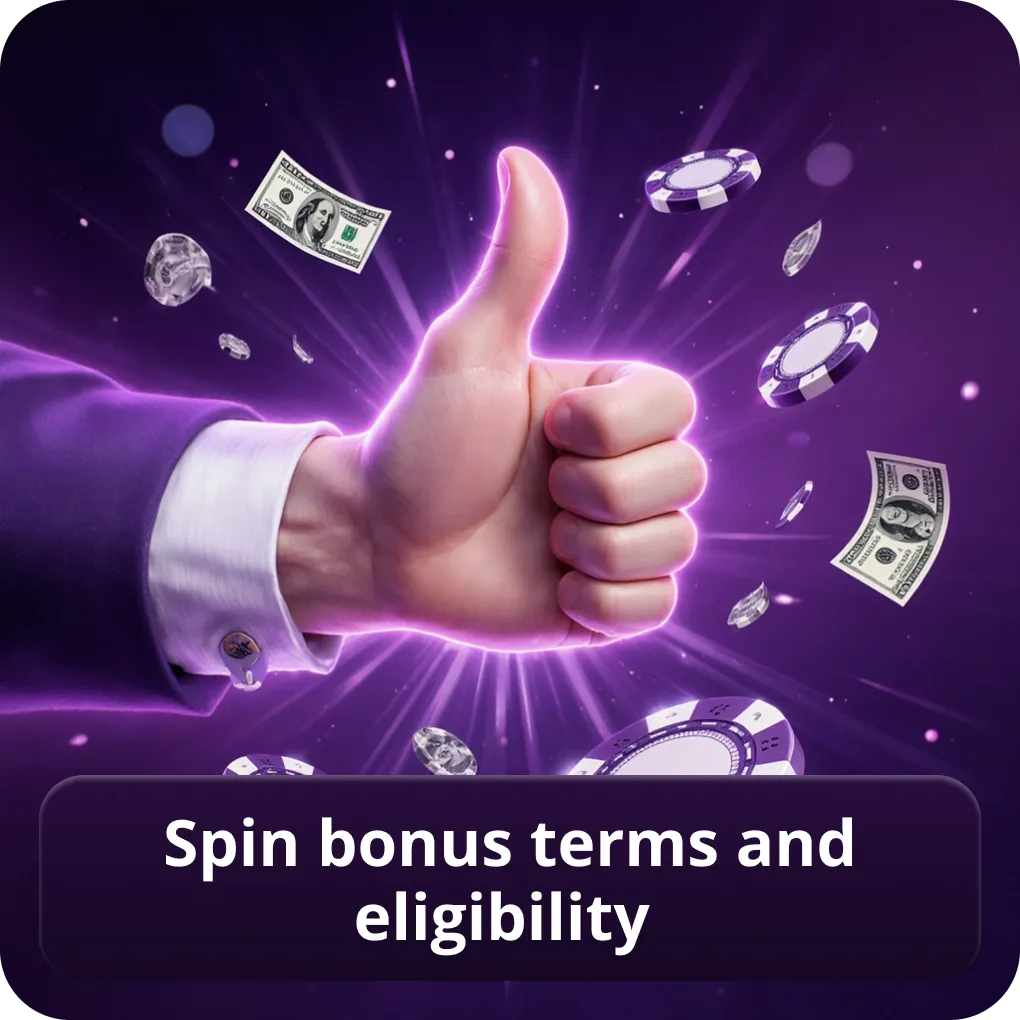 Spin Casino review Canada bonus terms and eligibility conditions Spin bonus terms and eligibility