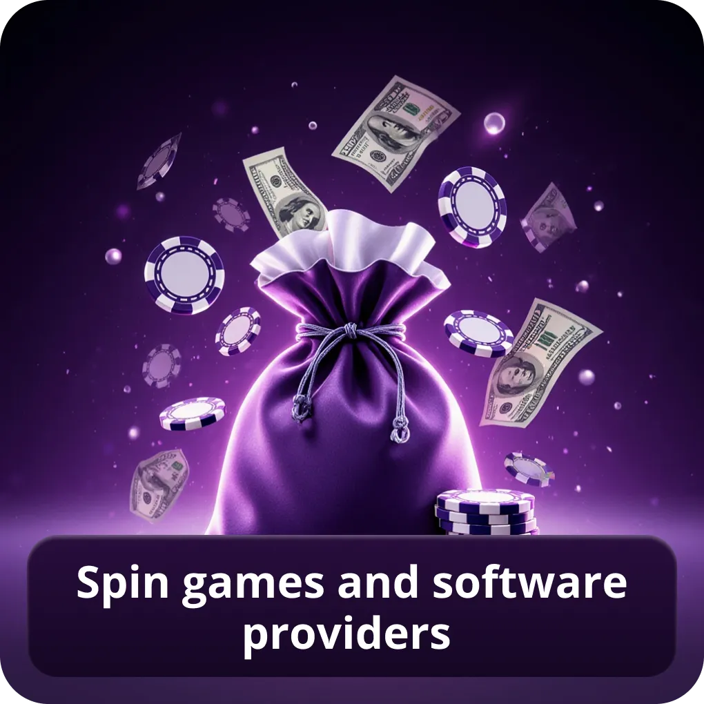 Spin Casino review Canada games and software providers overview Spin games and software providers