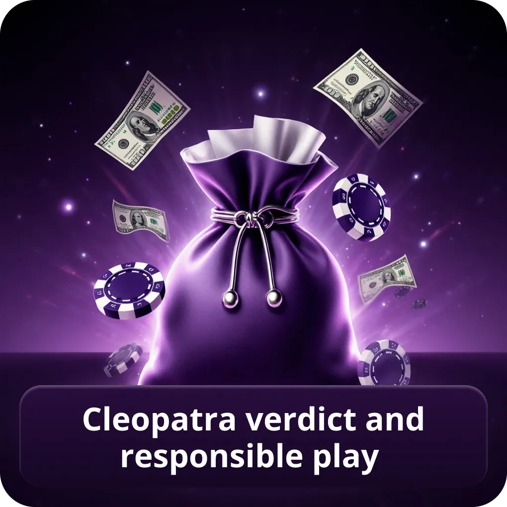 Cleopatra verdict and responsible play