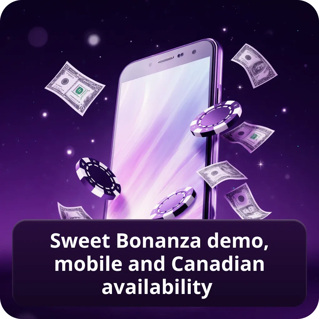 Sweet Bonanza demo, mobile and Canadian availability