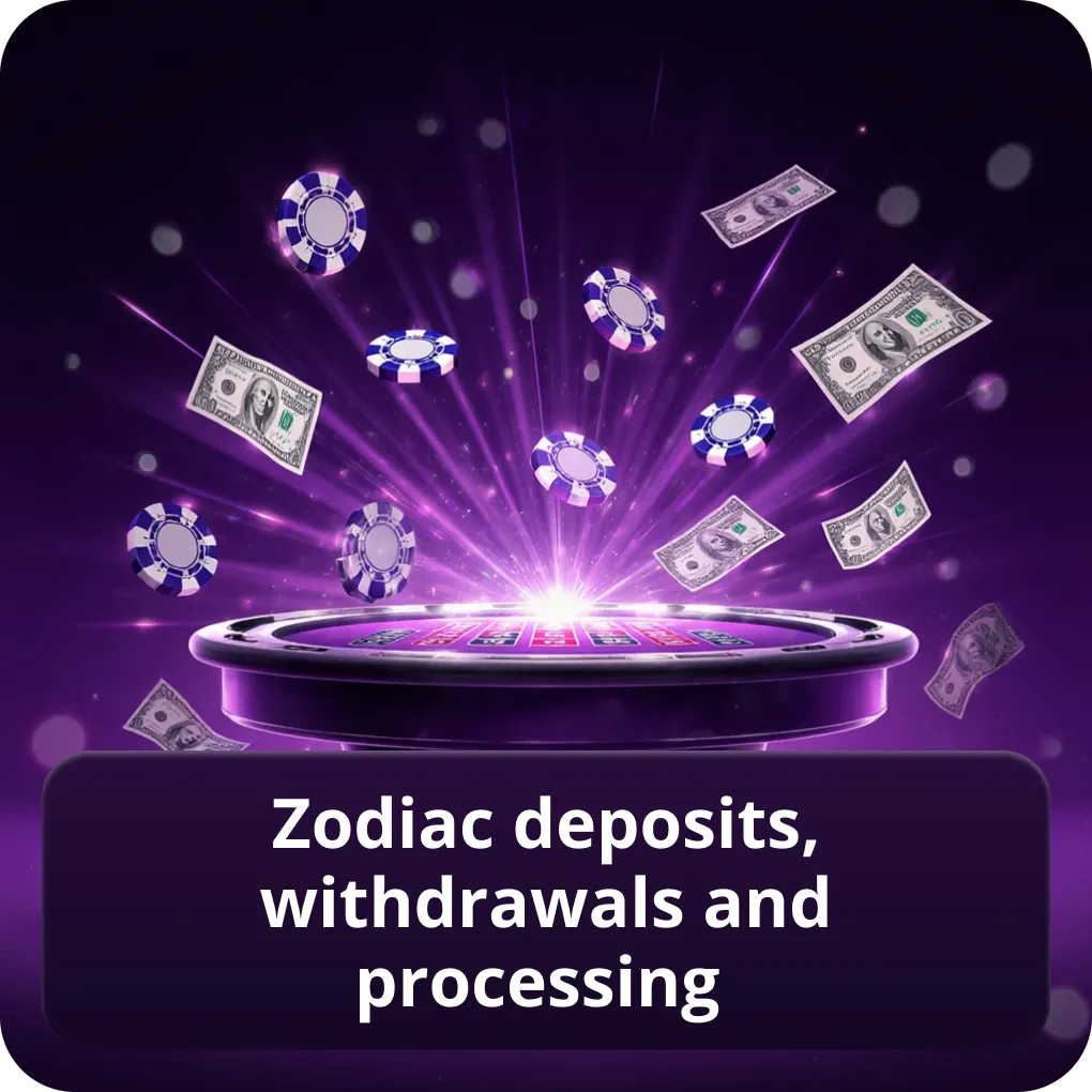Zodiac Casino review Canada — deposits, withdrawals and processing times Zodiac deposits, withdrawals and processing