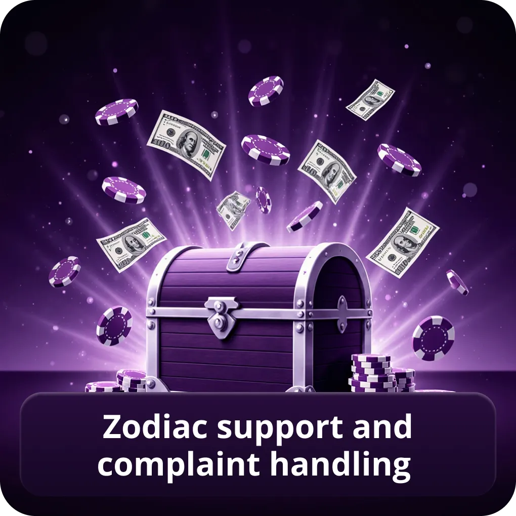 Zodiac Casino review Canada — support channels and complaint handling Zodiac support and complaint handling