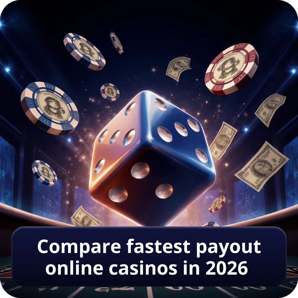 Compare fastest payout online casinos in 2026