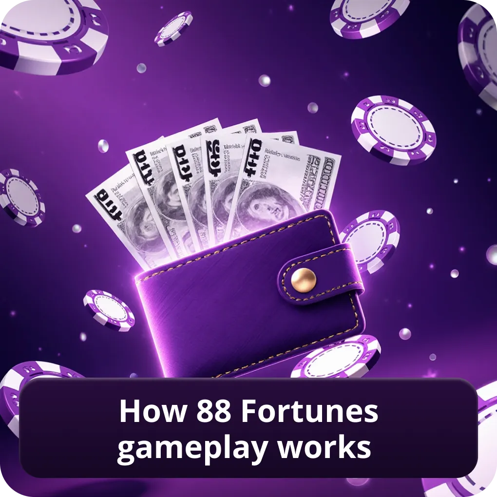88 Fortunes slot Canada how gameplay works step by step How 88 Fortunes gameplay works