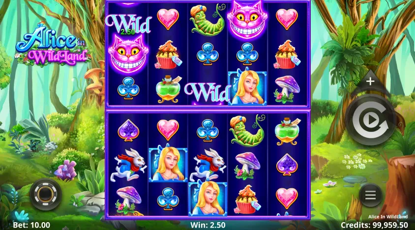 Alice in Wildland slot Canada bonus features and special mechanics explained Alice in Wildland bonus features and special mechanics