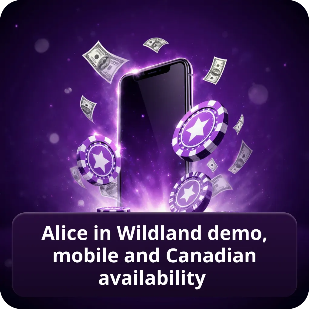 Alice in Wildland slot Canada demo, mobile and provincial availability Alice in Wildland demo, mobile and Canadian availability