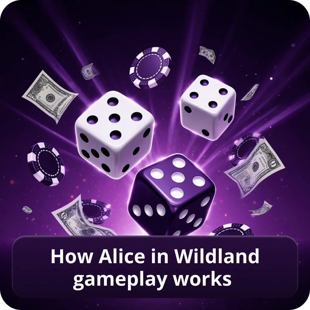 Alice in Wildland slot Canada how gameplay works step by step How Alice in Wildland gameplay works