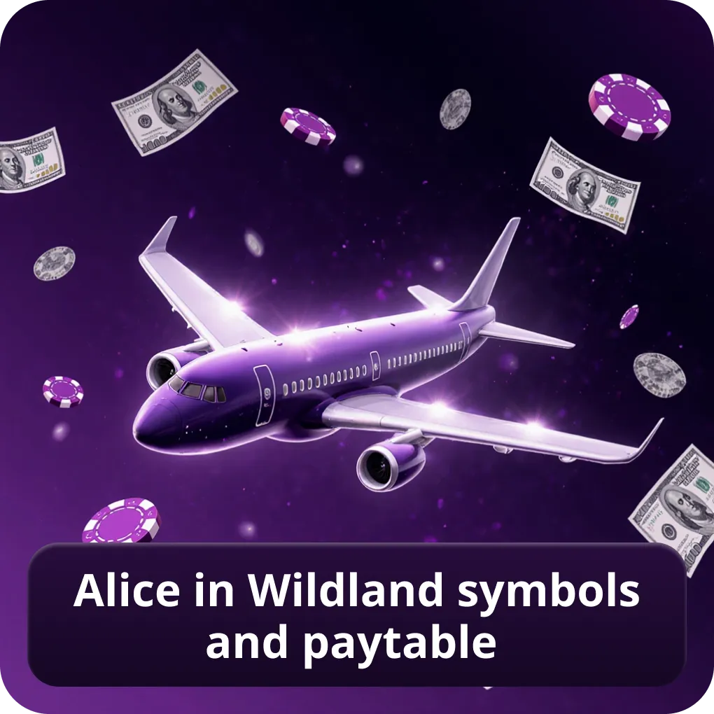 Alice in Wildland slot Canada symbols and paytable breakdown Alice in Wildland symbols and paytable