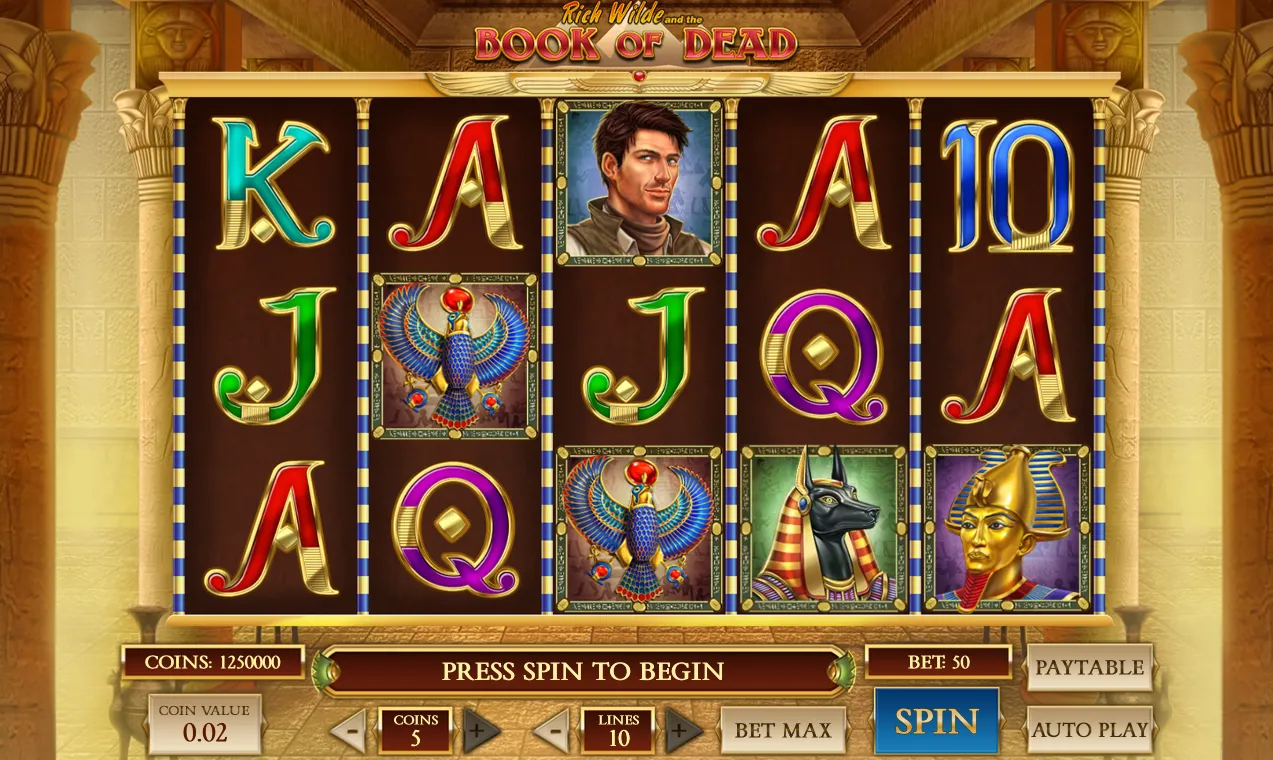 Book of Dead slot Canada how gameplay works step by step How Book of Dead gameplay works