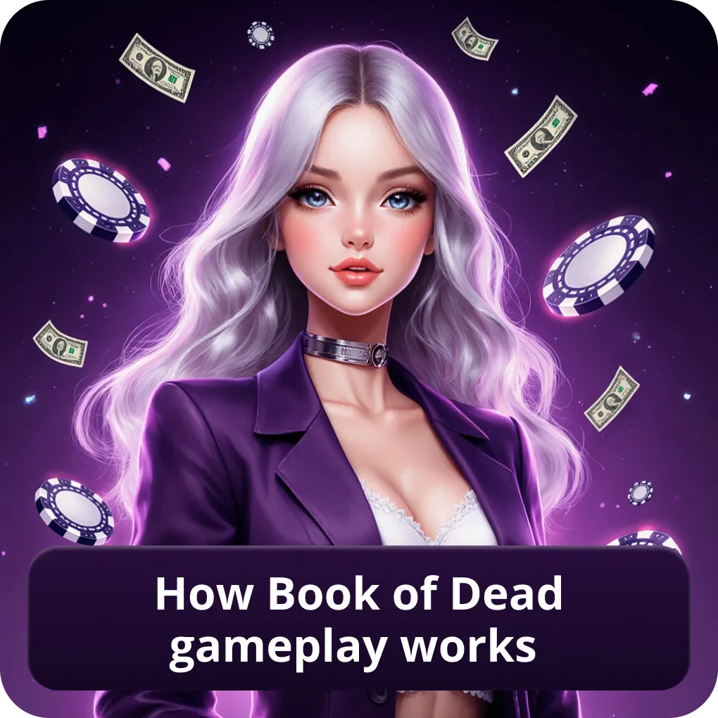 Book of Dead slot Canada how gameplay works step by step How Book of Dead gameplay works