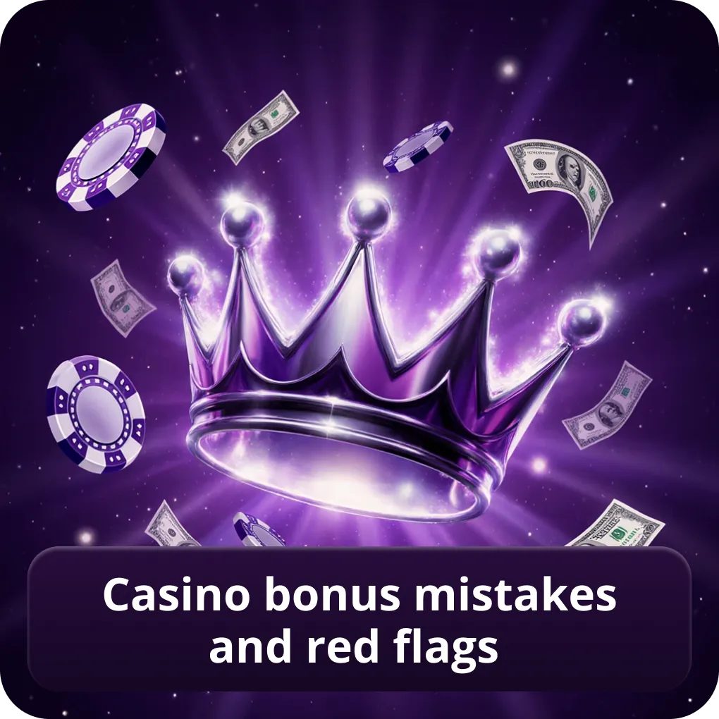 Casino Bonus Mistakes and Red Flags