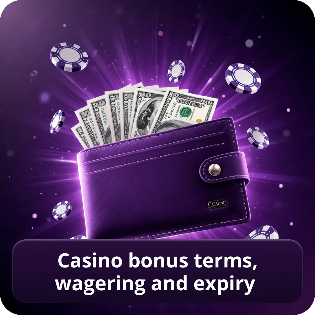 Casino Bonus Terms, Wagering and Expiry
