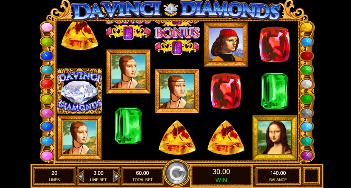 Da Vinci Diamonds provider, release and version