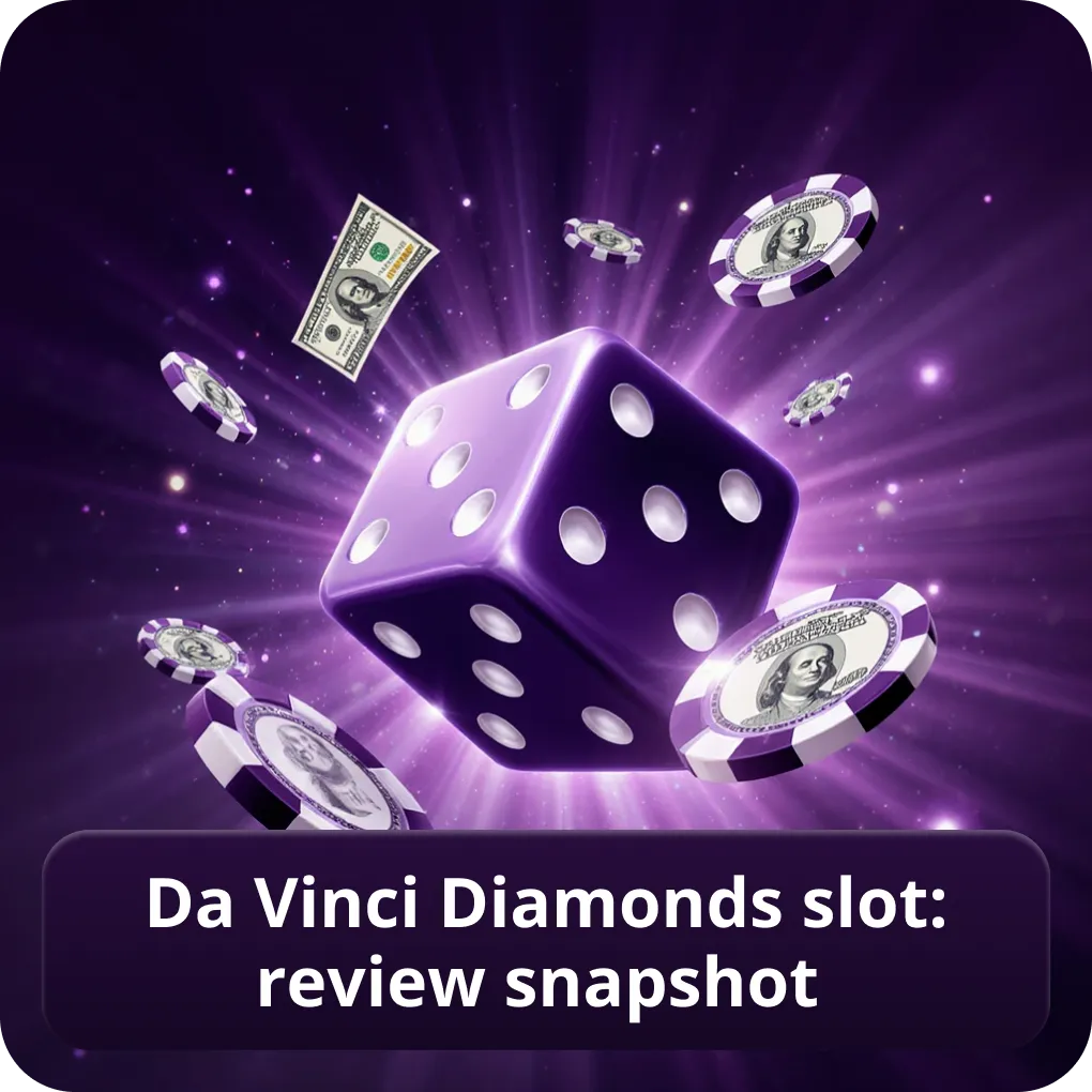 Da Vinci Diamonds slot: review snapshot
