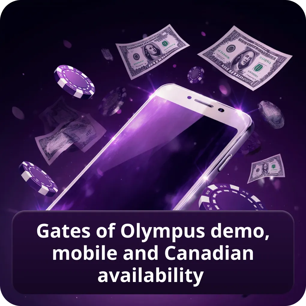 Gates of Olympus demo, mobile and Canadian availability
