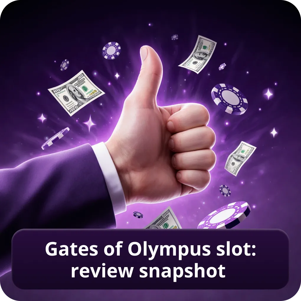 Gates of Olympus slot: review snapshot