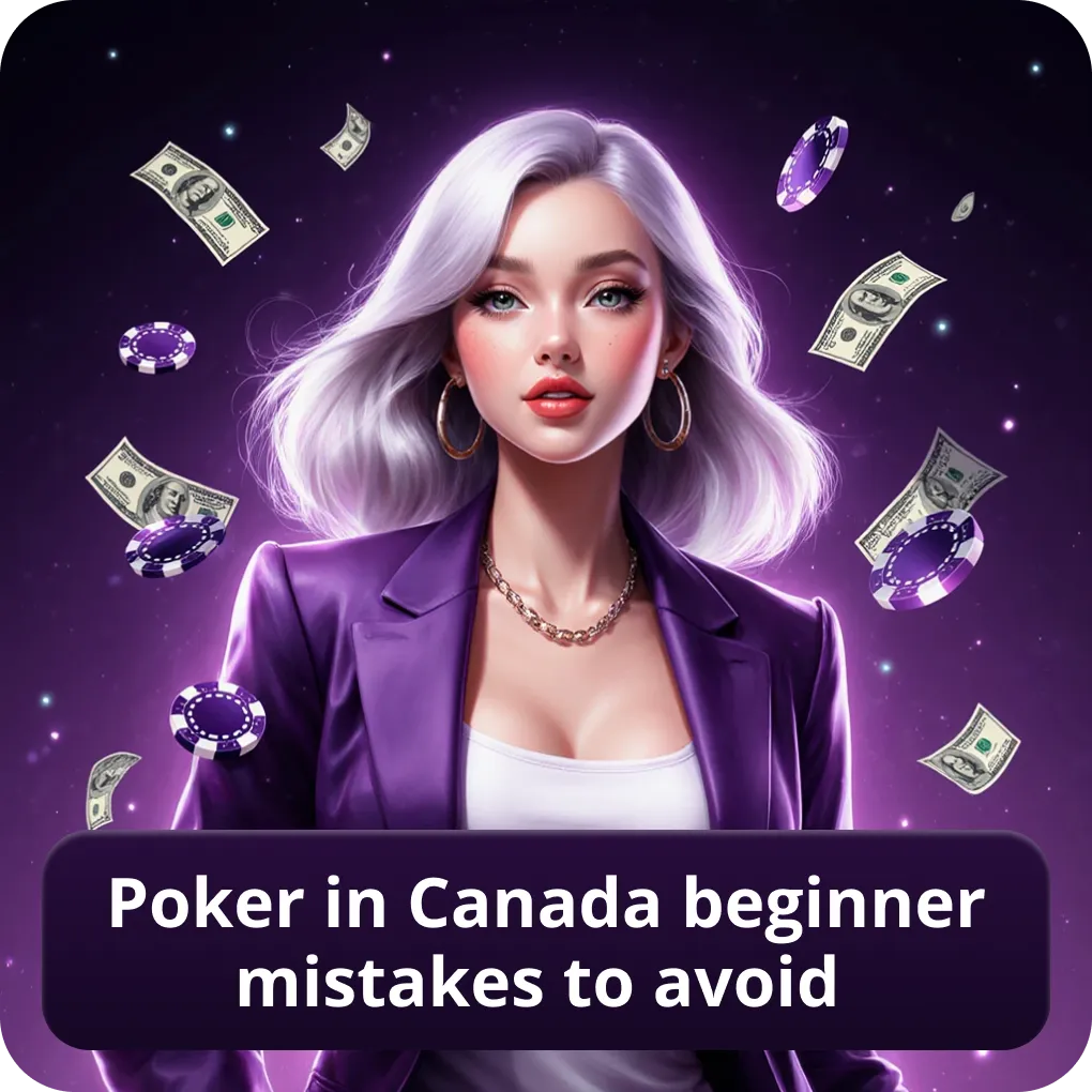 Poker in Canada beginner mistakes to avoid