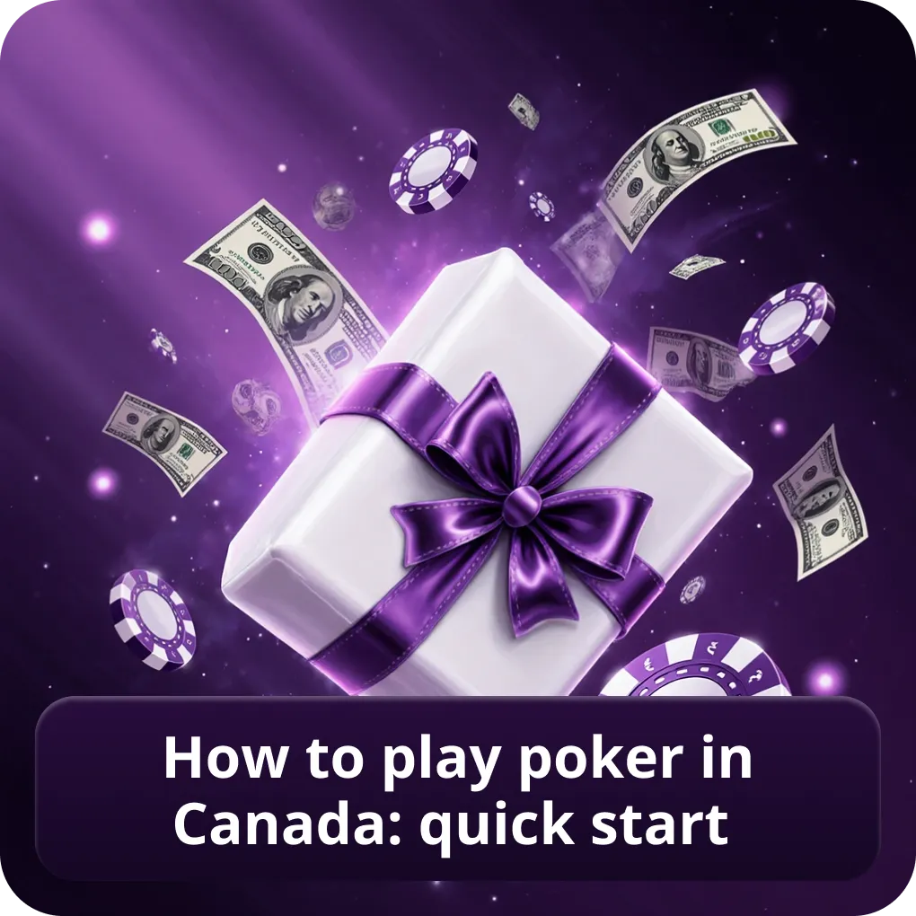 How to play poker in Canada: quick start
