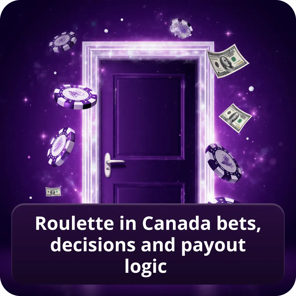 Roulette in Canada Bets, Decisions and Payout Logic